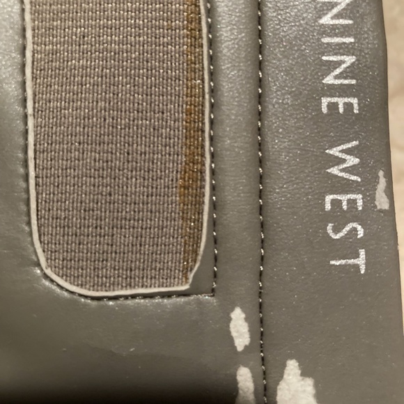 Nine West Suede Taupe High Heel 19" boot - Picture 7 of 9